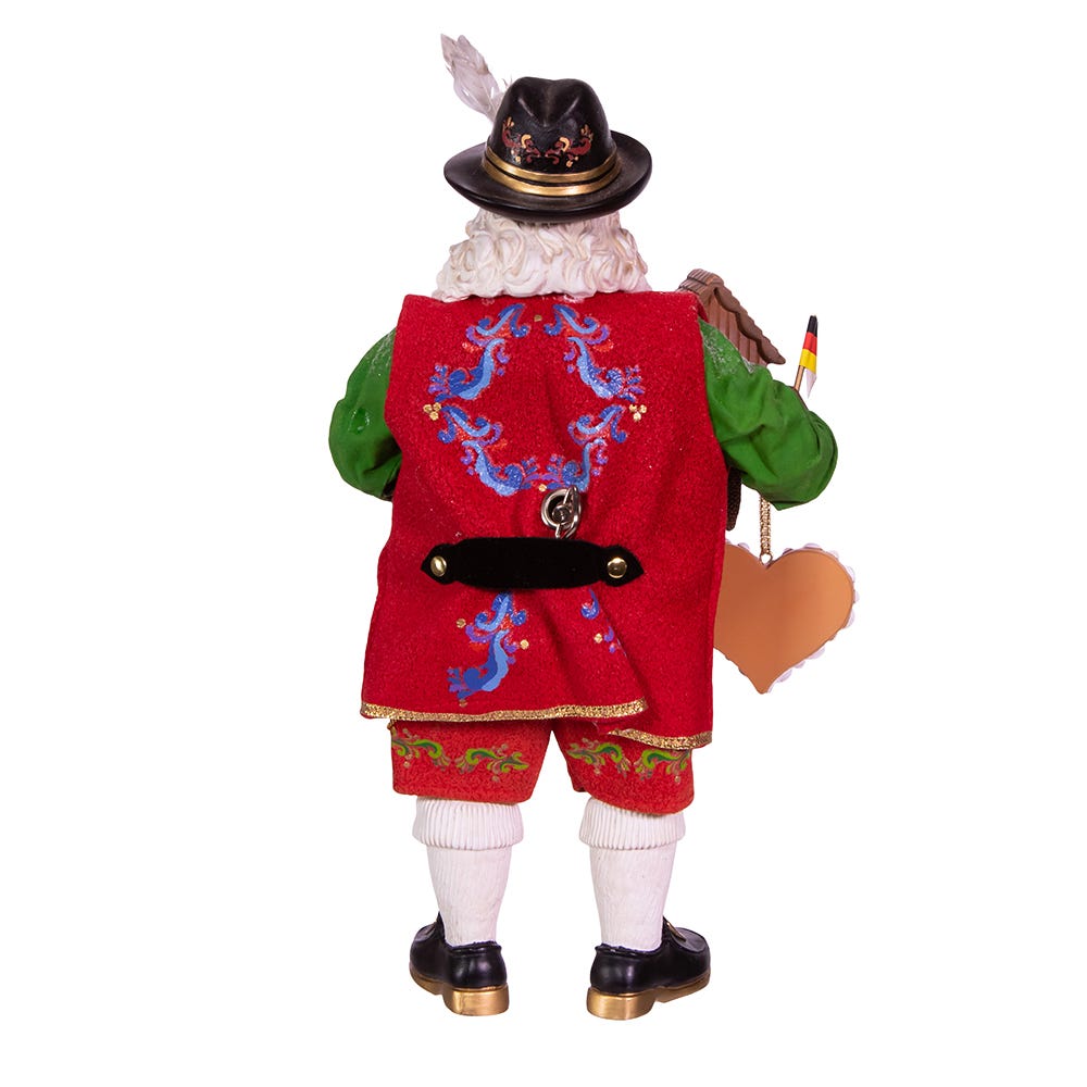 Kurt Adler 11-Inch Fabriché Musical German Santa